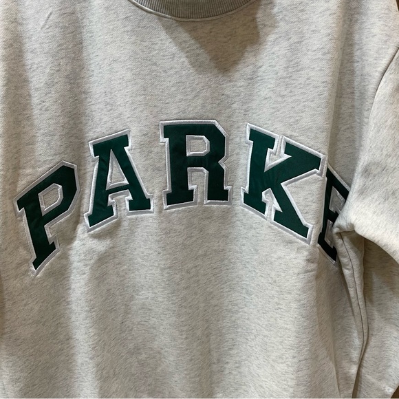 PARKE Women's Cream Sweatshirt - Picture 2 of 9